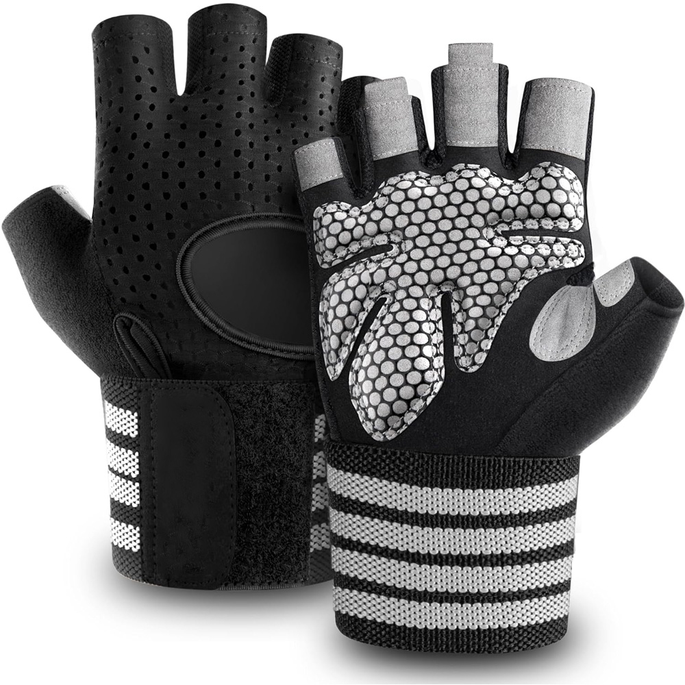 Crossfit Gear Men - Fitness Gloves with Wrist Support, Non-Slip