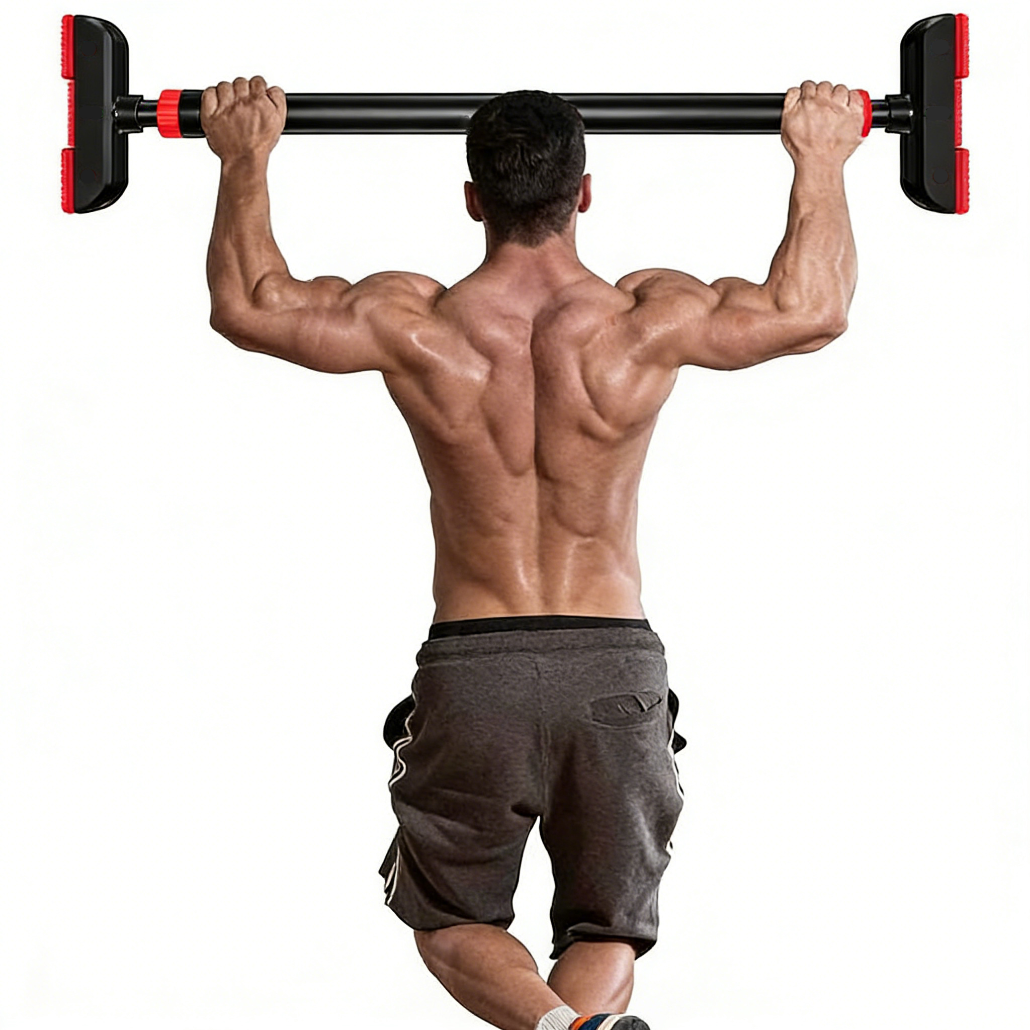 Pull Up Bar Grip - Screw- Strength Training Pull up Bar