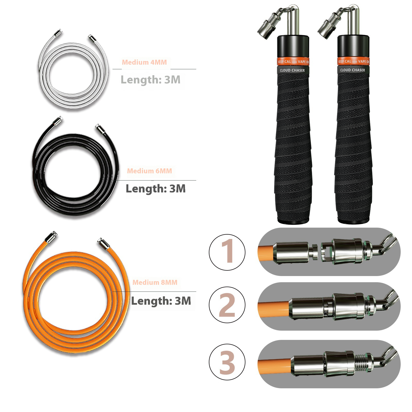 MOGOLD Weight Three Rope Jump  - Crossfit No Equipment recensie en prijs