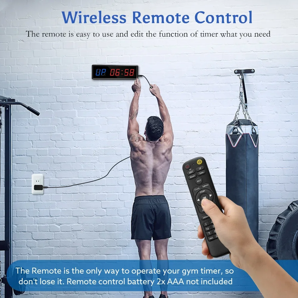 Digital Countdown Clock Stopwa - Crossfit No Equipment recensie en prijs
