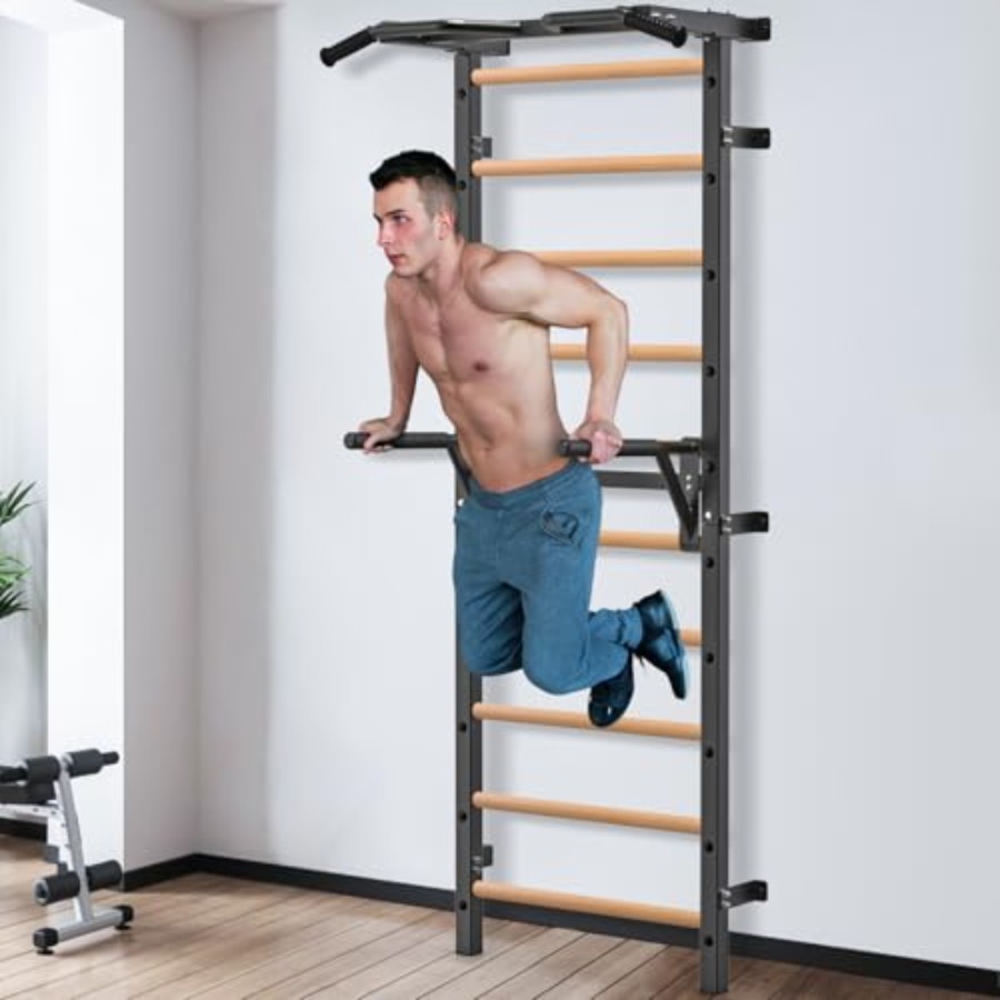Wall Mounted Gymnastic Stall B - Pull Up Bar Grip recensie en prijs