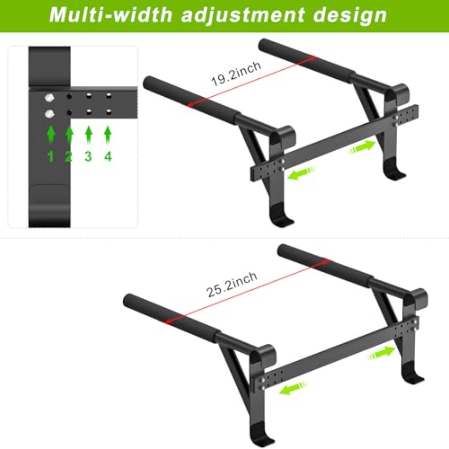 Wall Mounted Gymnastic Stall B - Pull Up Bar Grip recensie en prijs