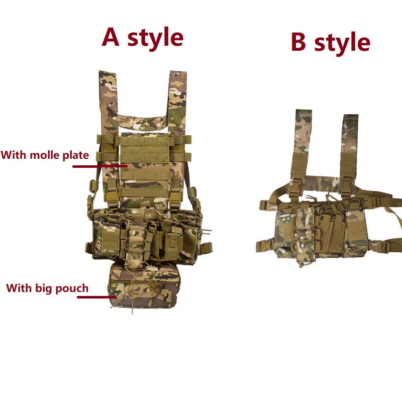 D3CR Chest Rig Vest Multicam B - Crossfit Gear Men recensie en prijs