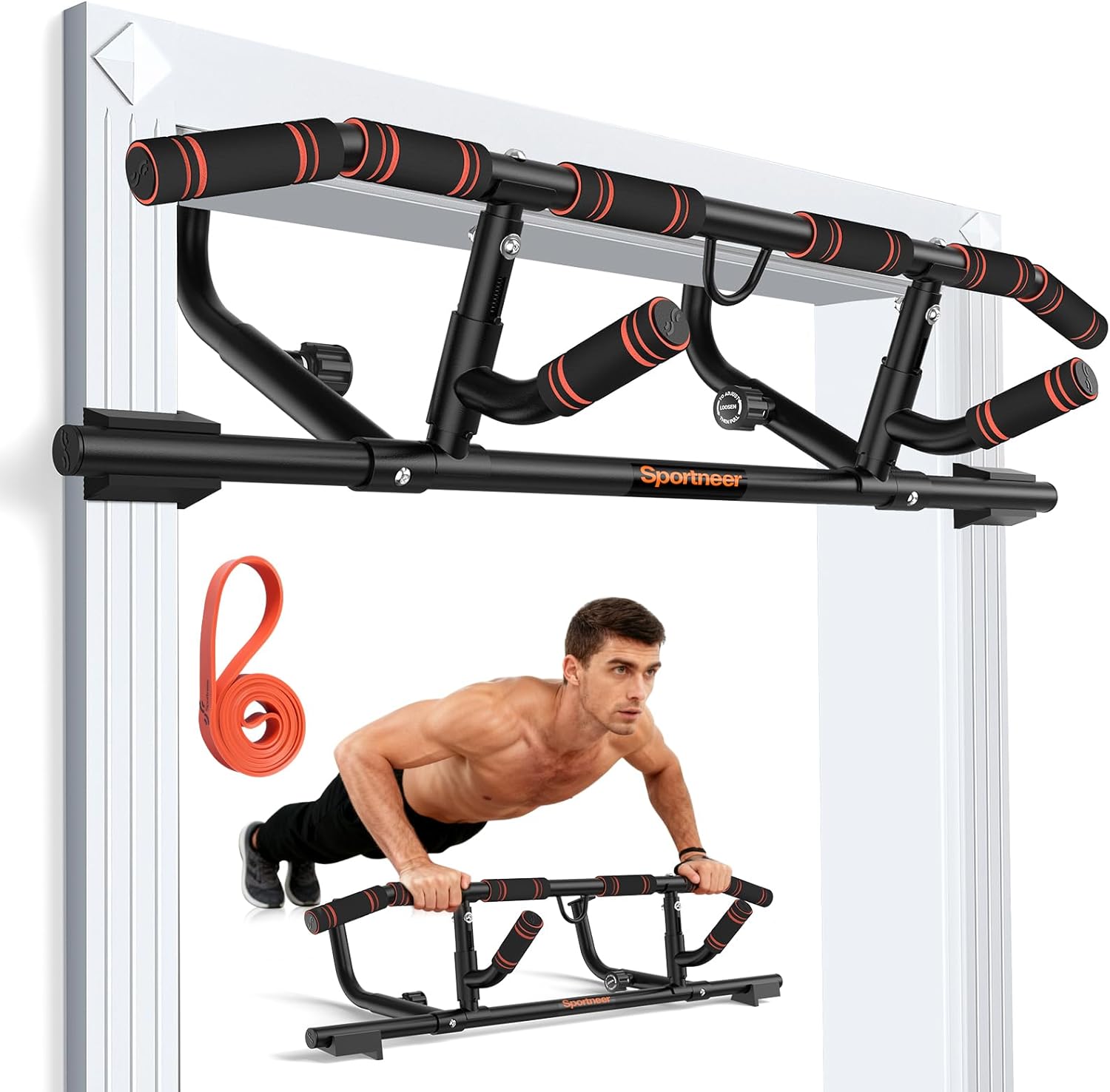 Door Pull Up Bar for Doorway w - Pull Up Bar Grip recensie en prijs