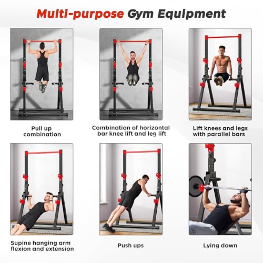 Home gym foldable power tower  - Pull Up Bar Grip recensie en prijs
