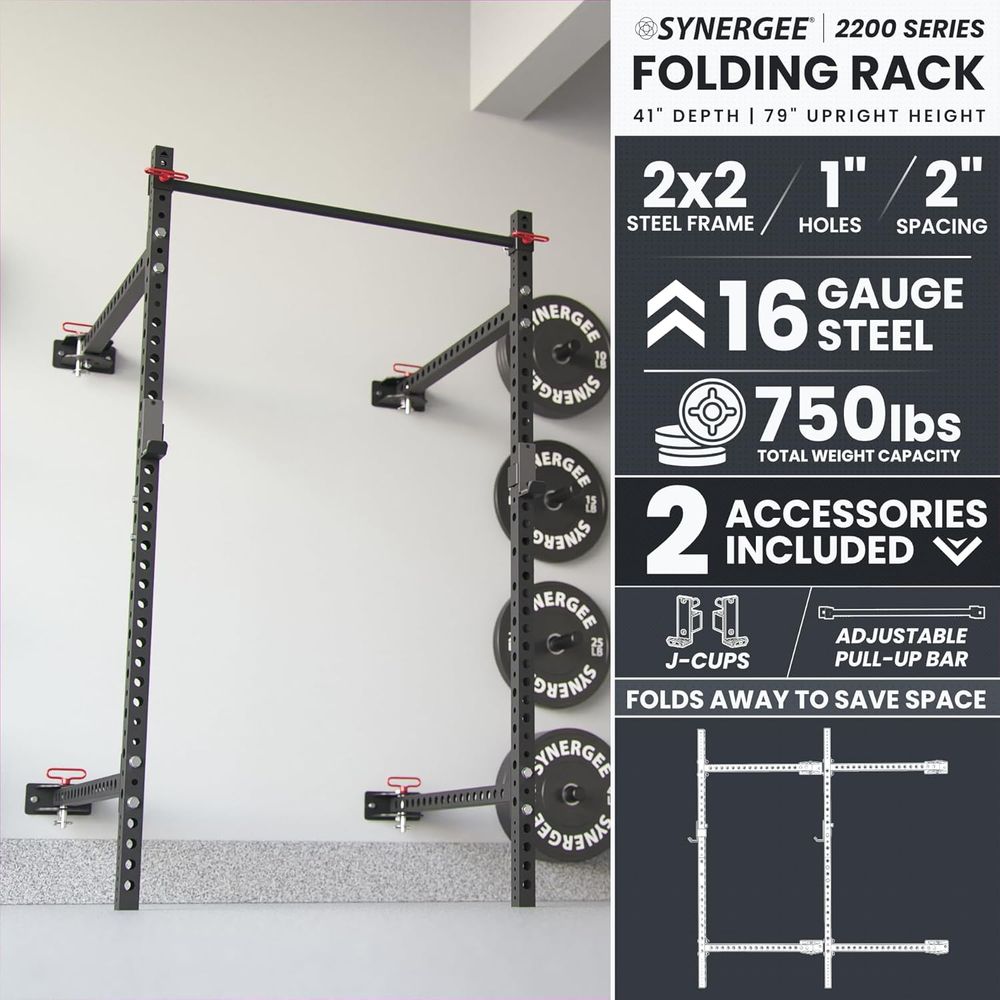 Adjustable Squat Rack with J-C - Pull Up Bar Grip recensie en prijs