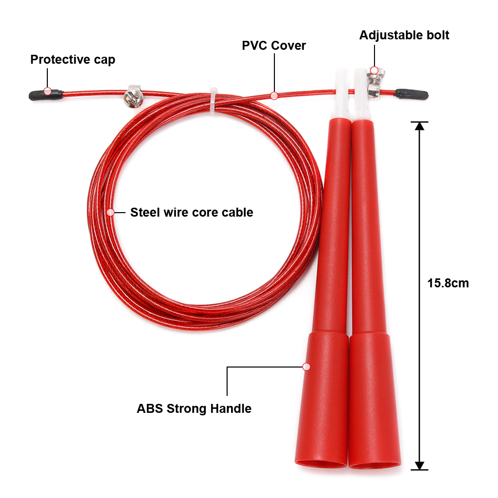 Plastic Speed Skipping Rope Cr - Crossfit No Equipment recensie en prijs