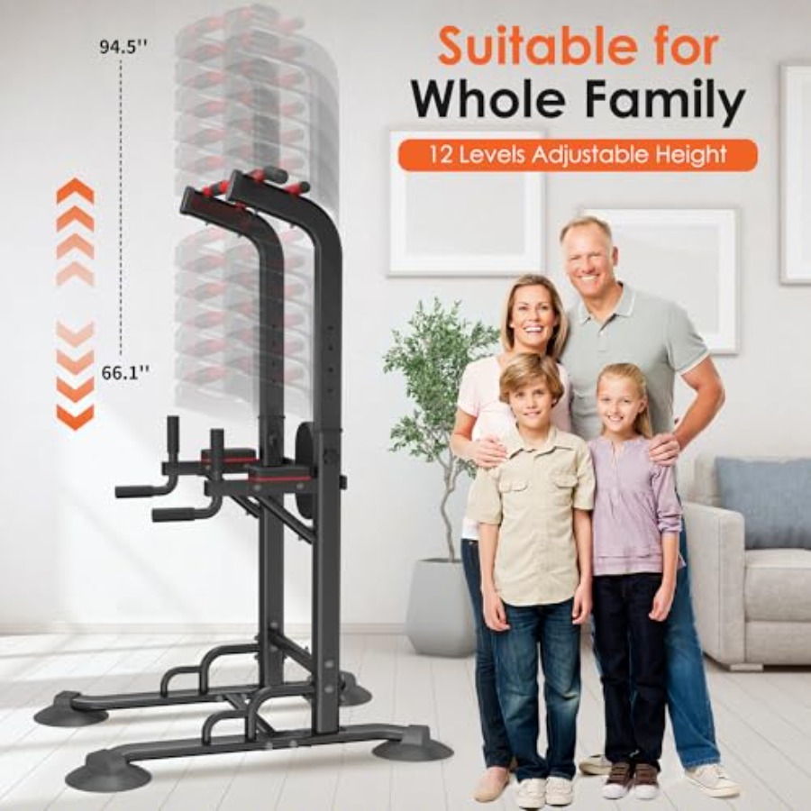Home gym pull up bar station:  - Pull Up Bar Grip recensie en prijs